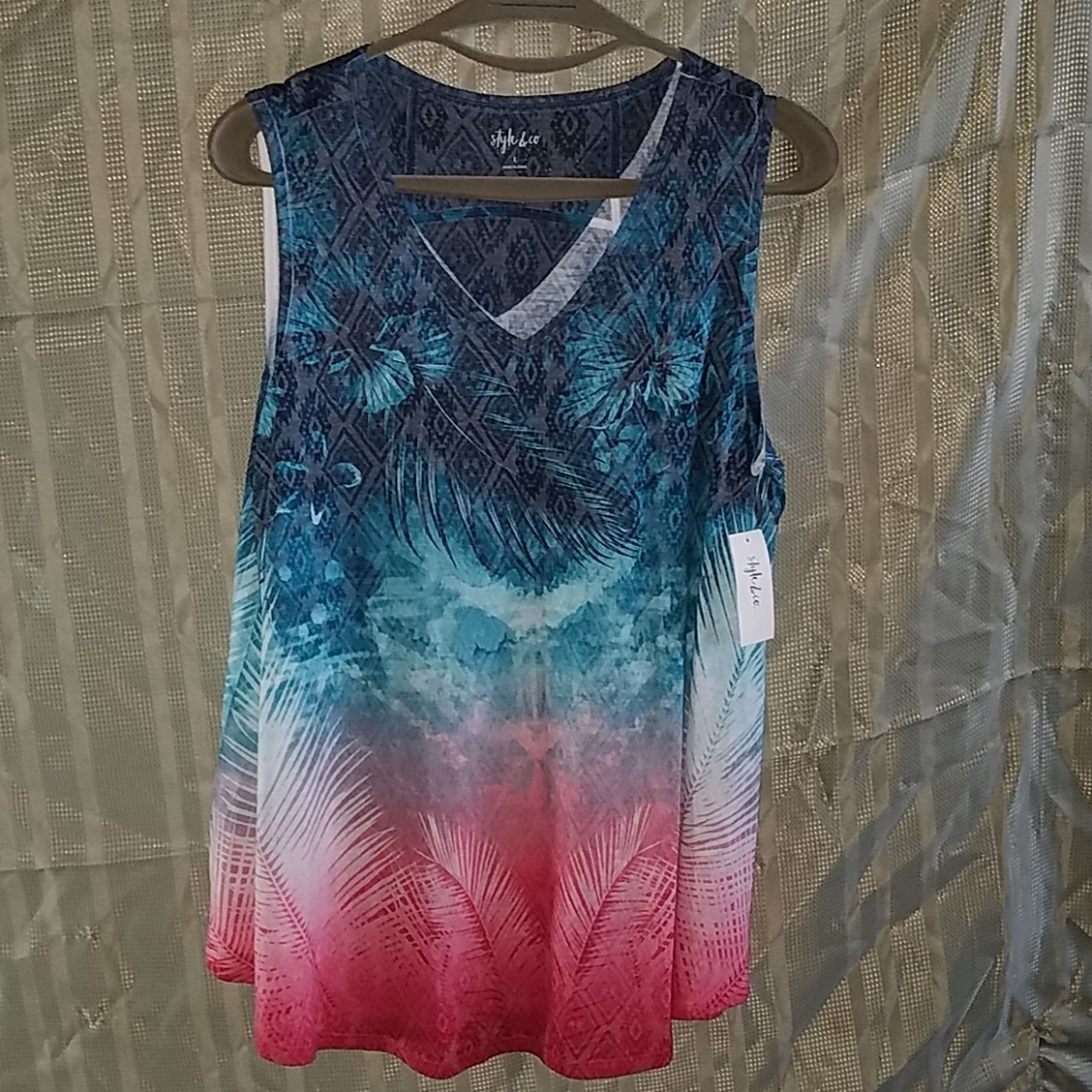 Style & co. V neck tank top